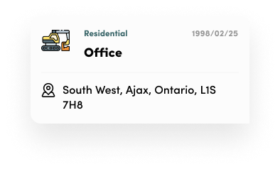 Area features construction image